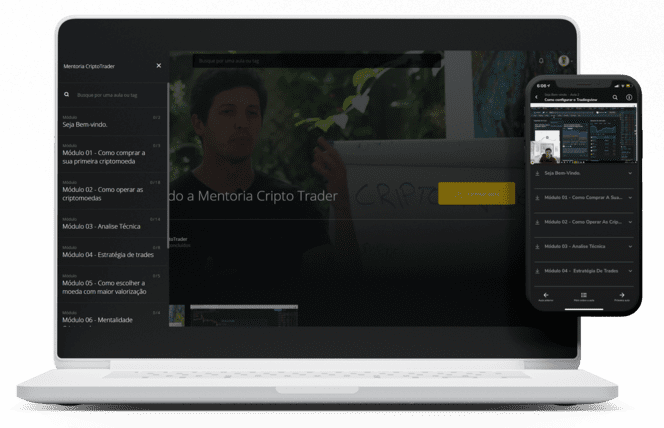 Plataforma da Mentoria Criptotrader
